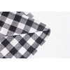 YENKYE 2022 Women Sweet Bow Vintage Plaid Dress Female Sexy Square Neck Puff Sleeve Holiday Casual  Robe Midi Vestido