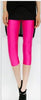 New Arrival Sexy Solid Candy Neon Women Summer Leggings High Stretched Jeggings Fitness Clothing Ballet Cropped Trousers