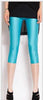 New Arrival Sexy Solid Candy Neon Women Summer Leggings High Stretched Jeggings Fitness Clothing Ballet Cropped Trousers