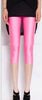 New Arrival Sexy Solid Candy Neon Women Summer Leggings High Stretched Jeggings Fitness Clothing Ballet Cropped Trousers
