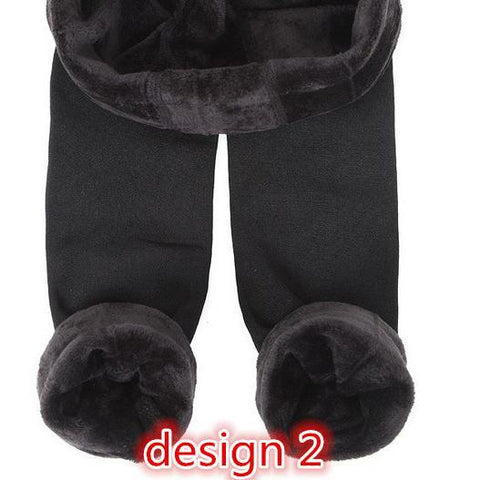 High New Elasticity And Good Quality Hot 2022 Fashion Women's Autumn And Winter Thick Velvet Pants Warm Casual Leggings