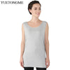 2XL-7XL Fashion Split Basic Tops Women Sleeveless women tanks Female Tops Casual Ladies T-shirt BTL108