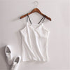 Crop Top Women Camisole Dill Tank Top Female Cropped Feminino Tops Women's Black Camis Short Tops Vest Cropped BTL115