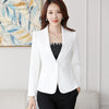 Yellow Blazer Straight and Smooth Jacket Office Lady Style Coat Business Formal Wear Candy Color