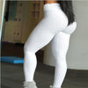 Yellow Leggings Women Ankle Length Standard Fold Pants Elasticity Keep Slim Push Up Fitness Female Selling