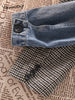 Yitimuceng Denim Splicing Jacket Women 2023 Autumn Loose Wild Long-sleeved Irregular Retro Casual Office Blazer Jacket Coat
