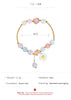 YoTrendy Stone Love colorful Bead Bracelet Vintage Charm Round Chain Beads Bracelets Jewelry For Women Friend Gift