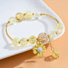 YoTrendy Stone Love colorful Bead Bracelet Vintage Charm Round Chain Beads Bracelets Jewelry For Women Friend Gift