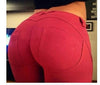 Cotton Stretched Leggings Push Up Bottom Jeans
