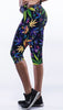 High Waist Digital Printing Capris Leggings Women's Leggings Factory Fitness L177