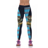 [You're My Secret] Halloween Women Leggings High Waist Silm Fitness Leggins Alice In Wonderland Smile Cat Digital Print Pants