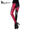 [You're My Secret] Sexy Harley Quinn Super Hero CosPlay Comic Cartoon Deadpool Classic Print leggins Women Leggings Fitness