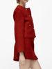 ZA autumn ladies all-match casual texture double-breasted suit jacket and high-waist texture skirt office professional wear