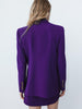 ZA winter style temperament breasted slim casual suit jacket + wild high waist sexy bag hip mini skirt casual suit