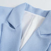 ZAAHO2022 Spring Autumn Women Temperament Double-Breasted Ladies Office Blazer.