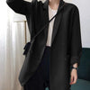 ZANZEA Casual Autumn Blazers Women Long Sleeve Lapel Neck Blazer Jackets Female Thin Coats Outwear Elegant Office Work Suits