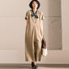 Women Jumpsuits Wide Leg Bib Overalls Summer Sleeveless Long Dungarees Pockets Cotton Linen Loose Solid Rompers Trousers