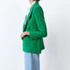 ZATRHMBM 2023 women's spring and summer retro double-row textured blazer Women's jacket