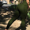Women Fashion Sexy Push Up Black Leggings High Waist Workout Leggings Fitness Pants Ladies Slimming Sporting Leggings