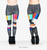 New Fashion 3D Print High Quality Women Leggings Plus Size Geometric patterns