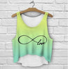 multicolor T-Shirts 3D Print women tank tops & camis printed sleeveless vest girls summer short crop tops irregular
