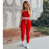 ZJFZML 2022 New fashion high quality bodycon jumpsuit women red strapless off shoulder romper sexy white full length jumpsuit