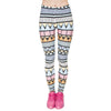 Fashion Women Leggings Tropical Leaves Printing Blue Fitness Legging Sexy Silm Legins High Waist Stretch Trouser Pants