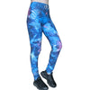 New Fashion Aztec Printing legins Punk Women's Legging Stretchy Trousers Casual Slim fit Pants Leggings Blue maple leaves