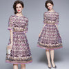 ZUOMAN Women  Embroidery Mesh Dress Festa High Quality Long Elegant Party Robe Femme Vintage Floral Designer Vestidos
