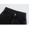 Za 2022 Black Jeans Women Straight Leg Jeans Woman High Waist Blue Denim Trousers Women Autumn Y2K Jeans for Girls Streetwear