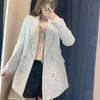 Za 2023 Women Suit Jacket Tweed Blazer Women Jacket Femme Plaszcz Wiosenny Damski Sobrecamisa Cuadros Plaid Checkered Blazer