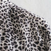 Za Women Shirts Vintage Leopard Print Turn Down Collar Long Shirts 2023 Spring Chic Blouse Elegant Mujer Tops