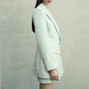 Za Suit suits office suit 2 piece suits 2022 spring simple light green women suits casual chic street youth women suit