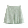 Za Suit suits office suit 2 piece suits 2022 spring simple light green women suits casual chic street youth women suit