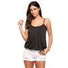 Women Casual Tank Shirt Solid Adjustable Spaghetti Strap Cami Tank Top Summer Style White/Black Camis Vest Plus Size XXL