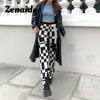 Zenaide Straight Pants Vintage Summer 2022 Female Heart Print High Waist Denim Trouser Casual Street Women Jeans Trousers