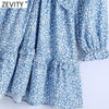 Zevity Women Sexy Deep V Neck Leopard Print Agaric Lace Mini Dress Female Chic Back Hole Casual Slim Ruffles Vestidos DS8199