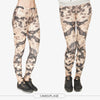 Brand Fashion Camo Branches 3D Printing High Quality Slim Legging Women Casual Home Leggings Woman Pants