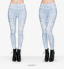 Brand Russian style Fire flame Printing Leggings Punk Women Legging Stretchy Trousers Casual Pants Womens Leggings