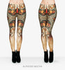 Brand Russian style Fire flame Printing Leggings Punk Women Legging Stretchy Trousers Casual Pants Womens Leggings
