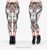 Brand Russian style Fire flame Printing Leggings Punk Women Legging Stretchy Trousers Casual Pants Womens Leggings
