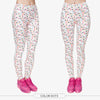 Brand Women Colour Geometry Printing Legging High Elastic Fitness Legging Trousers LeggingsWomen Pants