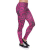 High Elasticity Bandana Printed Womens Fashion Slim Fit Legging Workout Trousers Casual Pants Leggings