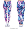 High Quality Leggings Feathers Color Printing Fitness Legging Elasticity Leggins High Waist Slim Sexy Legins Trouser Pants
