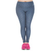 New Arrival Large Size Leggings Freeride Deer Printed High Waist Leggins Plus Size Trousers Stretch Pants For Plump Women