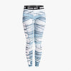New Arrival Women Legging Blue Bandage Printing Leggings Fashion Slim High Waist Woman Pants