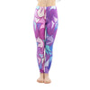 New Arrivals High Quality Purple Printing Personali Sexy Fitness Leggings Workout Bottoms Stretch Slim Fashion Pants