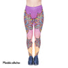 Women Legging Retro Colourful Flowers Mandala Printing Fashion Bottoms Sexy High Waist Leggings Fitness Pants