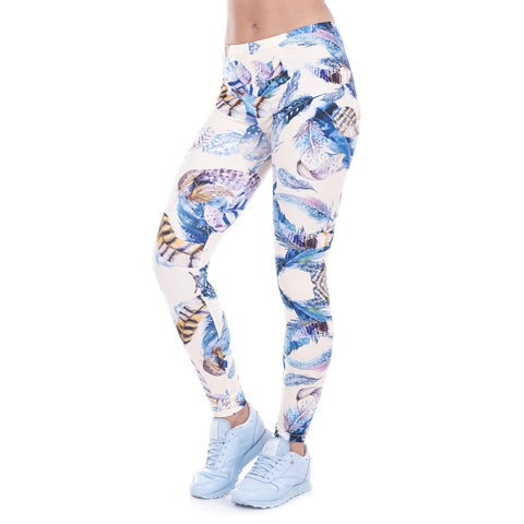 Women Legging Wild Dots Printed leggins for Women leggings High Waist Legins Woman Pants Stretch Leggings