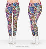 Women Money Dollar Graphic Full Printing Pants Legins Ladies Legging Stretchy Trousers Slim Fit Leggings